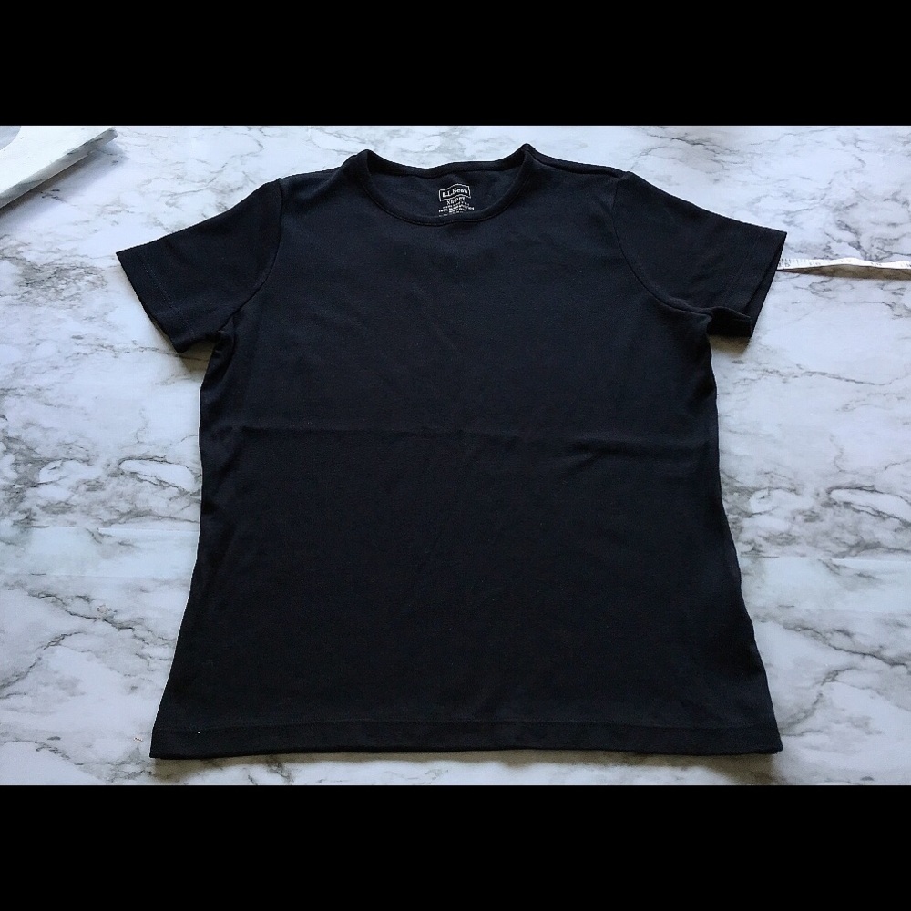L. L. Bean Black T-shirt